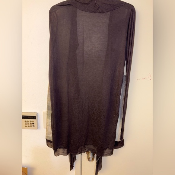 Johnny Was Ivory Embroidered Deep V Neck Long Sleeve Blouse Size S - Picture 4 of 5